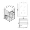 Sauna Fińska NEVADA - obrazek 7