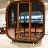 Sauna fińska zewnętrzna CUBE 210 - obrazek 14