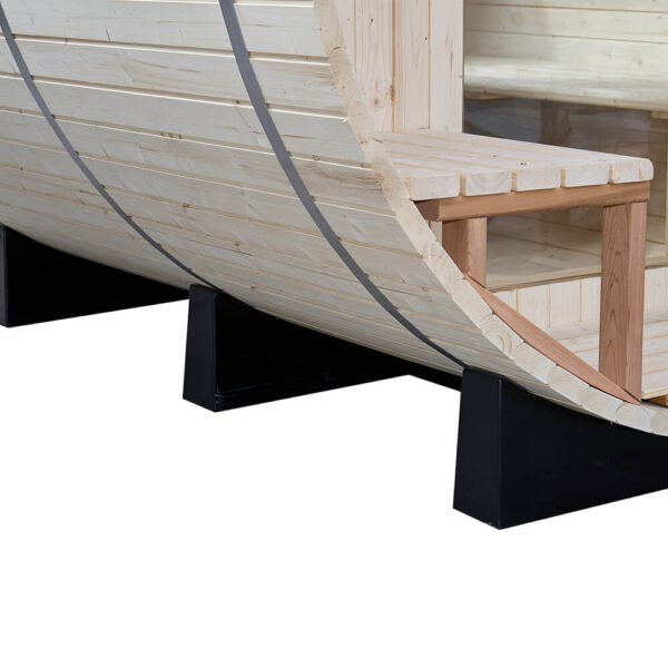 Sauna Zewnętrzna - Lagom Deluxe - Opalana Drewnem - obrazek 10