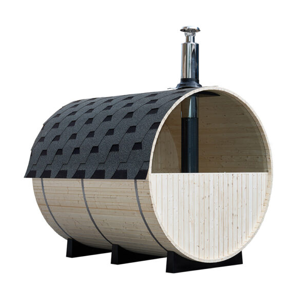 Sauna Zewnętrzna - Lagom Deluxe - Opalana Drewnem - obrazek 5