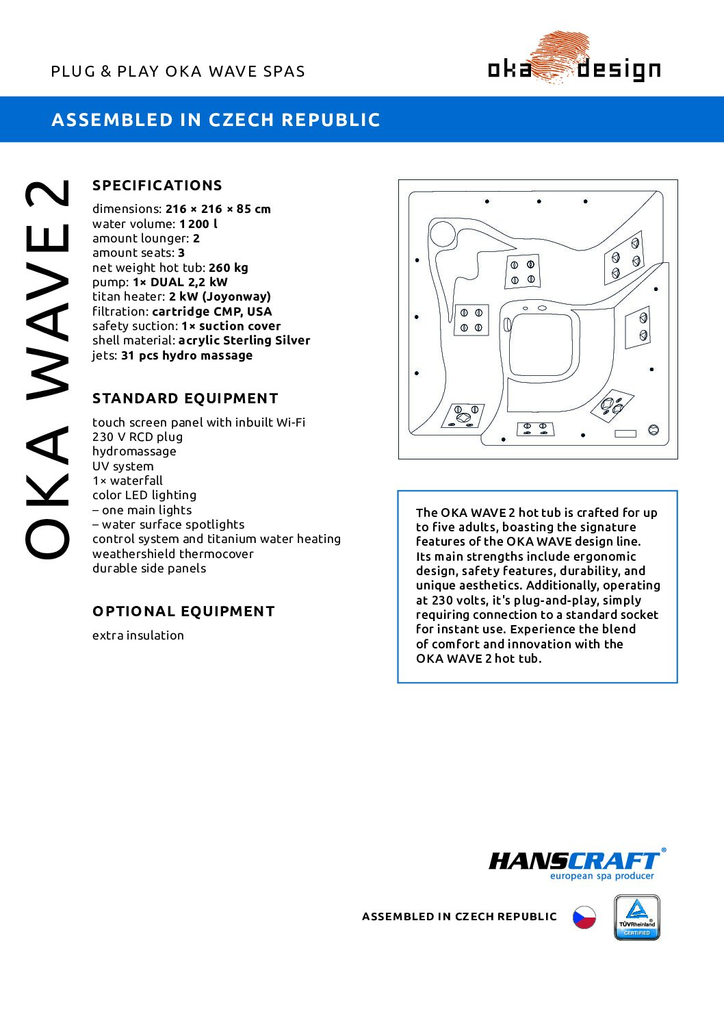 Hanscraft - PPOKA WAVE2 Extreme - Extra Izolacja - obrazek 8