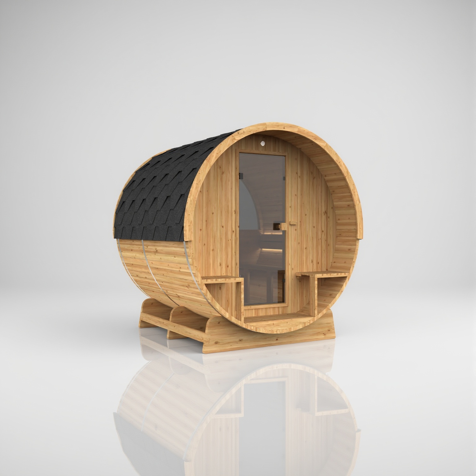 Hekla Barrel Sauna - 210 - obrazek 3