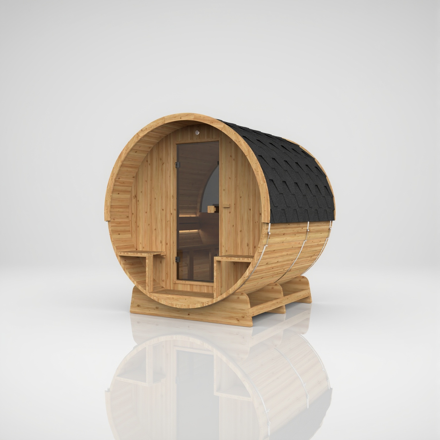 Hekla Barrel Sauna - 210 - obrazek 2