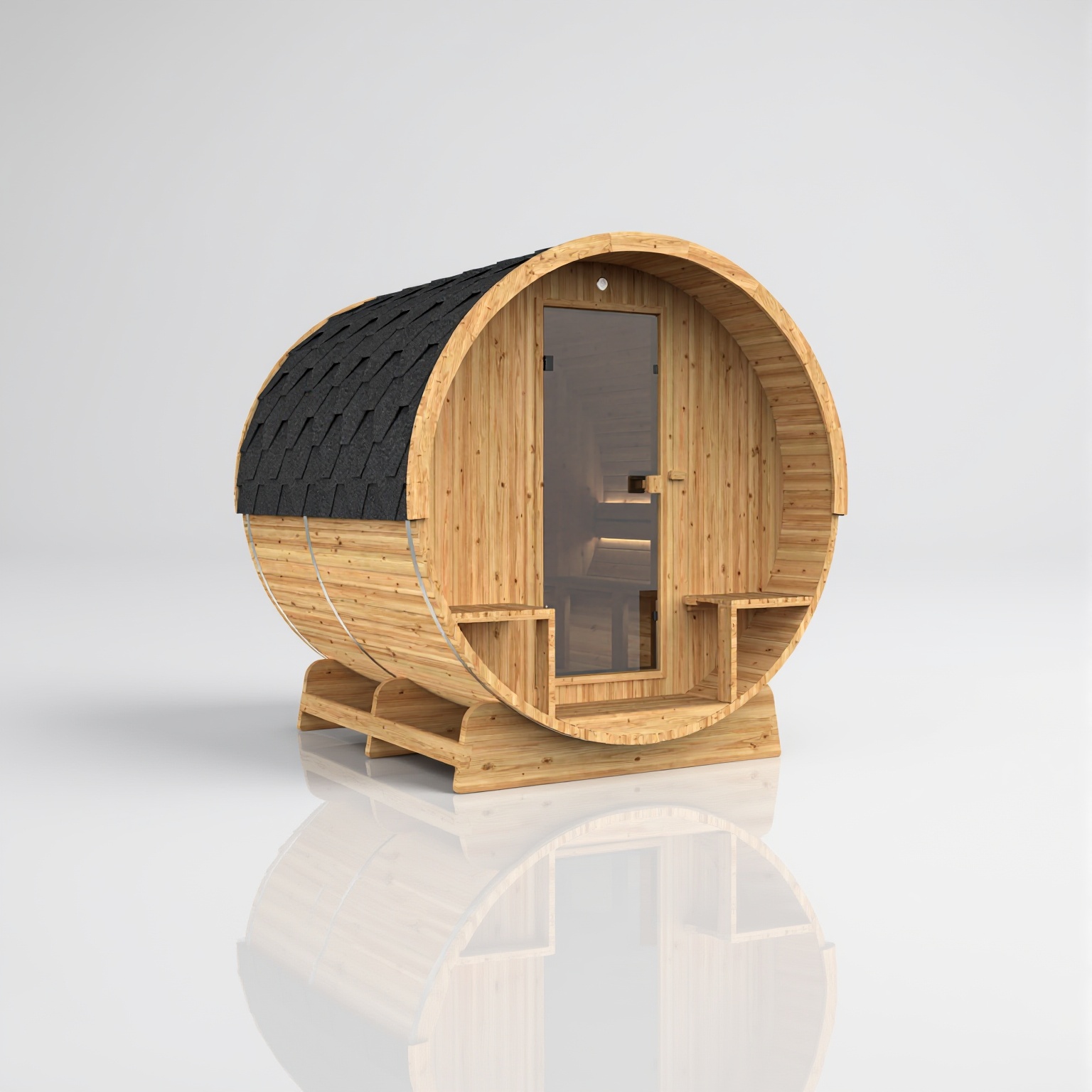 Hekla Barrel Sauna - 210 - obrazek 5